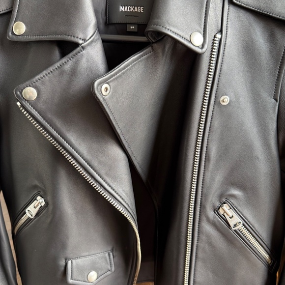 Mackage Leather Moto Jacket - Picture 6 of 6